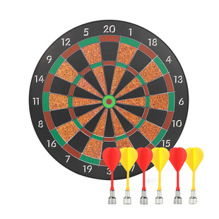 儿童磁性飞镖盘套装安全大号飞标靶吸铁石飞镖盘家用休闲娱乐玩具