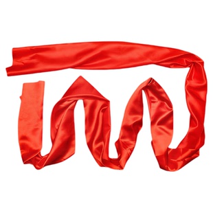 红绸带舞蹈道具中华全家福秧歌红绸带布条绸布广场舞跳舞专用演出