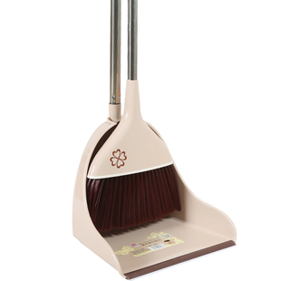 小国加大款扫把套装扫把簸箕套装笤帚扫地畚斗组合软毛扫把包邮