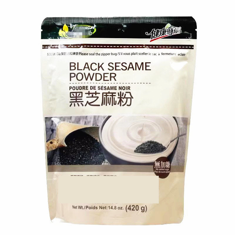 台湾无蔗糖黑芝麻粉张柏芝杏仁粉