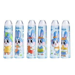 粗三角铅笔帽小学生洞洞笔粗杆延长器加长杆幼儿园一年级小朋友透明卡通可爱笔套中华6700大三角笔尖保护套