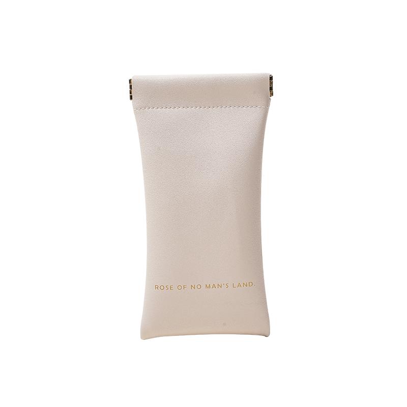 眼镜袋女墨镜太阳镜收纳盒便携弹片放近视眼睛包自动闭合保护套男