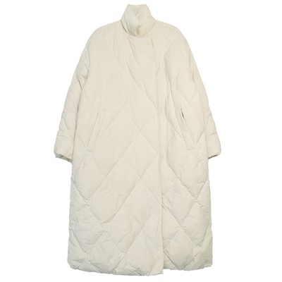 绗缝中长款AMBOSC韩版羽绒服