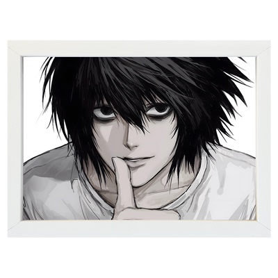 死亡笔记夜神月L二次元DEATH动漫周边相框NOTE卧室宿舍桌面摆件