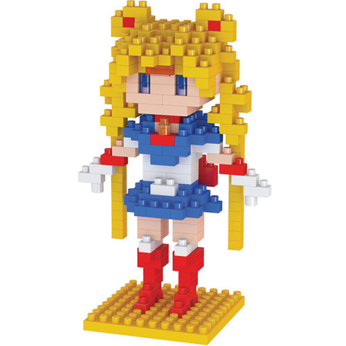 【清仓】美少女战士微型小颗粒积木月野兔拼装插成年立体女孩子
