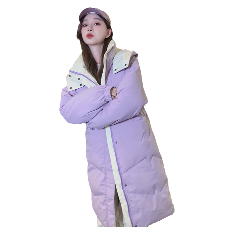 oversize面包服羽絨棉衣棉服女冬季外套中長款厚棉襖2025年新款潮