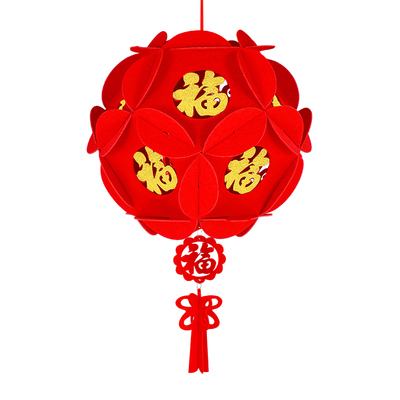 【破损包赔】红灯笼挂饰批发