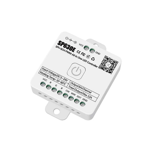 LED流水RGB灯带控制器幻彩跑马调光调色模块音乐律动声控蓝牙驱动