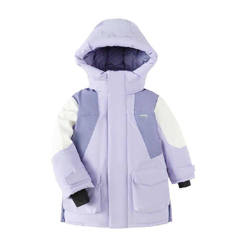 巴拉巴拉儿童24冬季新款工装加厚羽绒服