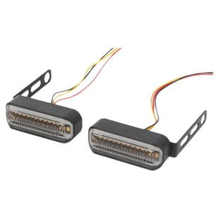 摩托车改装转向灯小牛电动车转向灯流水闪光警示灯led转弯灯12v