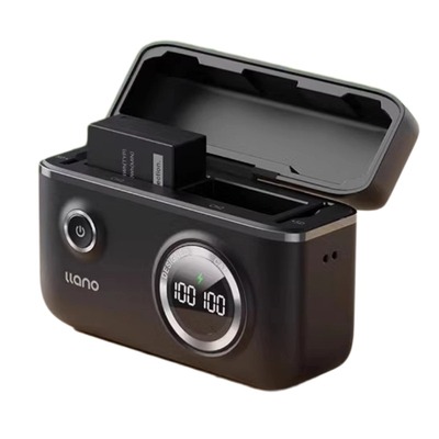 绿巨能电池NP-W126s充电盒充电器适用富士xt50电池充电仓x100vi xm5 XT30 X-M5 XT10 XS10单反相机原厂适配