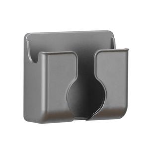 手机充电座床头置物架墙面免打孔粘贴壁挂充电器支架收纳盒放置架