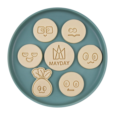 五月天卜卜卡通人物周边饼干模具