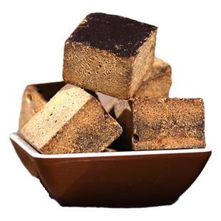 云南甘蔗黑糖手工古法熬制老黑糖红糖方块黑糖280g