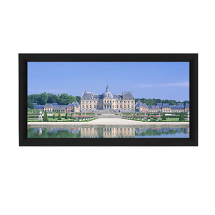 经科JK画框工程幕布N4-FL/W1纳米投影机投影仪玻纤白幕灰幕200寸230寸16:9