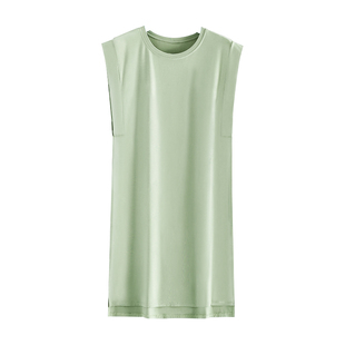 莫代尔高级感睡裙女士性感女款大码夏季连衣裙睡衣冰丝家居服胖mm