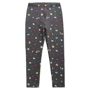 blessdog蓝狗家儿童打底裤男女童保暖高腰无骨柔软加绒长裤子