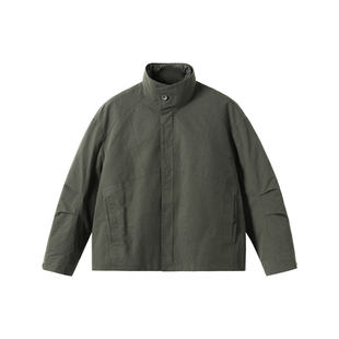 南乙冬季设计款3合1羽绒服新款两件套90白鸭绒男士夹克外套3956