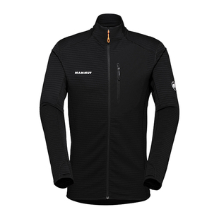 Mammut猛犸象Taiss Light ML 男士轻薄编织抓绒保暖中间层连帽衣