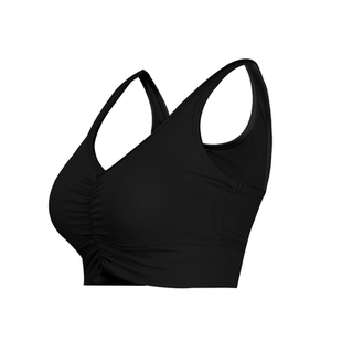 ARIALEISURE 运动内衣女低强度普拉瑜伽撸铁运动文胸V领美背bra