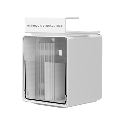 简约卫生间镜柜收纳盒