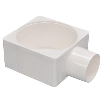 铭塑50地漏预埋盒可减低安装高度