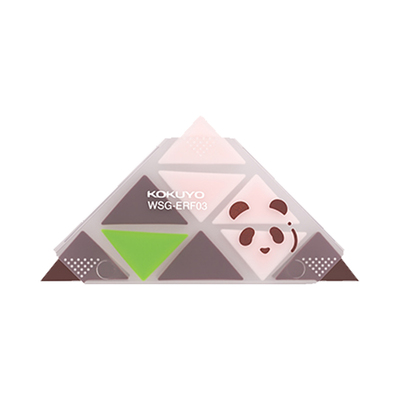 国誉角角乐濒危物种橡皮不易留痕