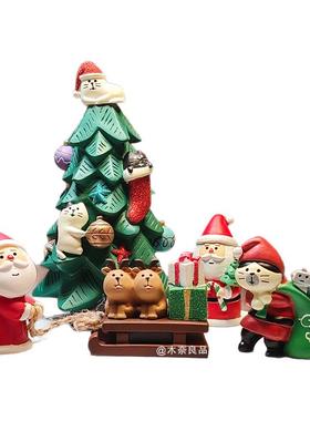 圣诞节装饰品麋鹿雪人小熊