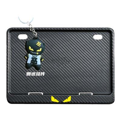 摩托车后牌照框车牌架踏板车通用