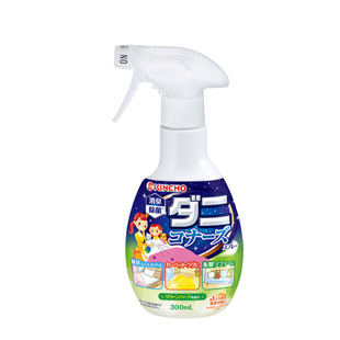 除螨喷雾剂日本KINCHO金鸟去螨虫防尘螨床垫被褥床驱螨除菌300ml