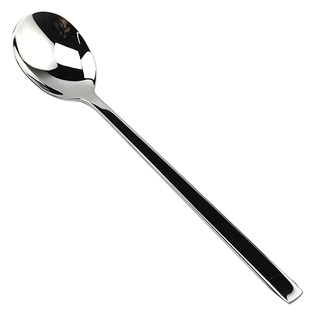 喜诗304不锈钢韩式勺子 实心吃饭勺子长柄搅拌勺调羹汤勺个人餐具