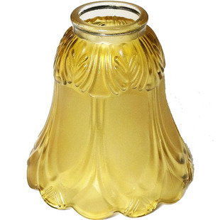 广东中山灯具自制水晶灯老款玻璃风扇灯罩外壳式吊灯配件大全材料