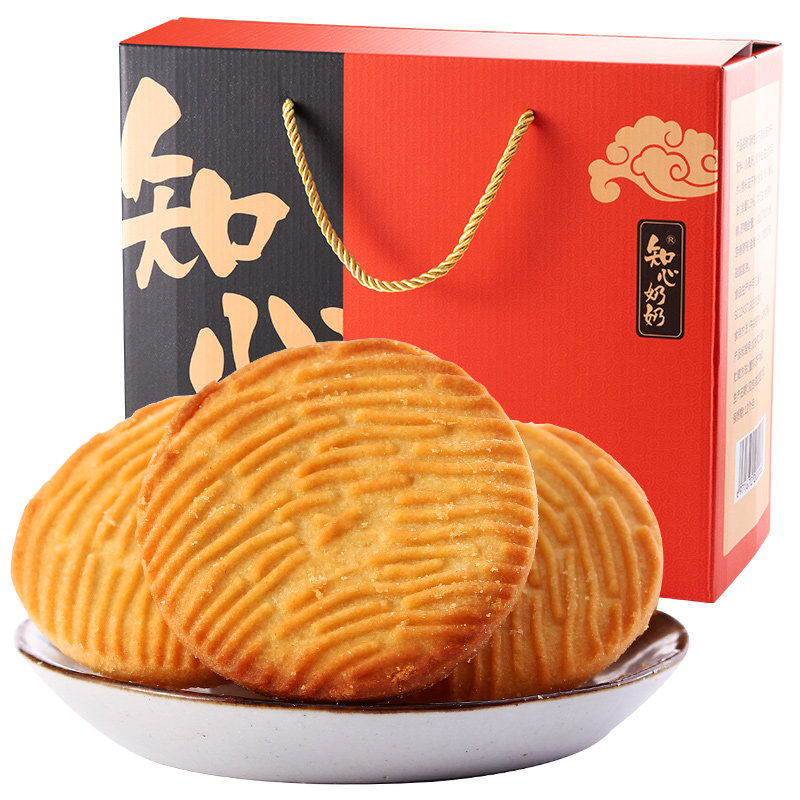 知心奶奶怕糖定制零食猴头菇饼干