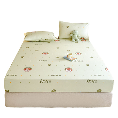 a类母婴级老粗布床笠纯棉100全棉