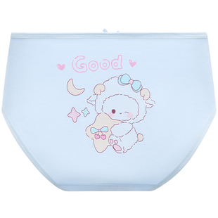 红豆居家女童内裤儿童三角纯棉抑菌短裤宝宝平角四角裤女孩不夹PP