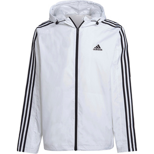 Adidas/阿迪达斯正品M 3S WB 运动连帽男子夹克外套IB0382