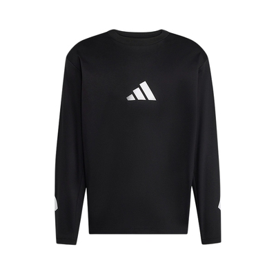 adidas阿迪达斯新款男「真治愈」黑标制服运动休闲长袖T恤 KE4902