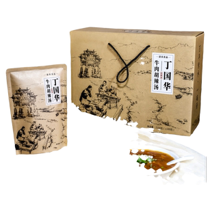 丁国华胡辣汤北舞渡河南特产正宗牛肉羊肉袋装逍遥镇糊辣汤料速食