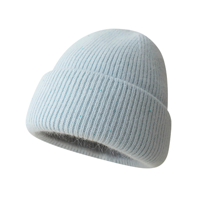 加厚保暖护耳兔毛甜美可爱针织帽