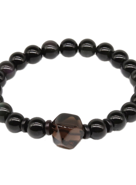 男士天然简约风女款8mm石手链