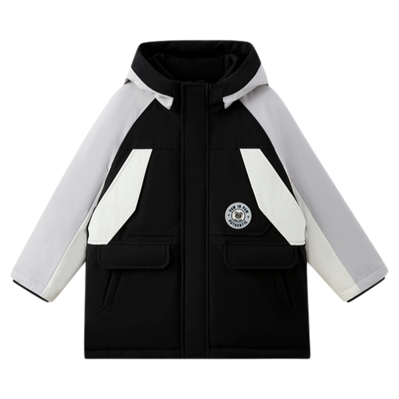 【蓄热】PawinPaw卡通小熊童装25年新款秋冬保暖男女童背带羽绒服