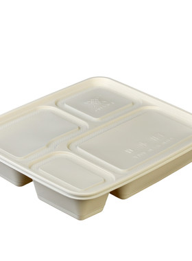 一次性餐盒可降解分格饭盒打包碗
