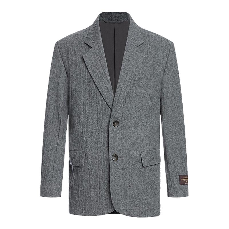 ELLASSAY歌力思男新款VBC高定面料法兰绒商务西服EME353T01200