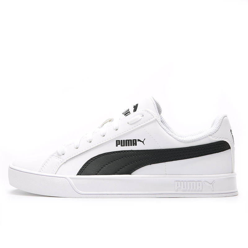 Puma/彪马正品Smash Vulc黑白皮质复古男女运动休闲板鞋359622-05