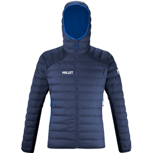 MILLET觅乐FITZ ROY保暖轻薄连帽男士棉服户外徒步MIV9882