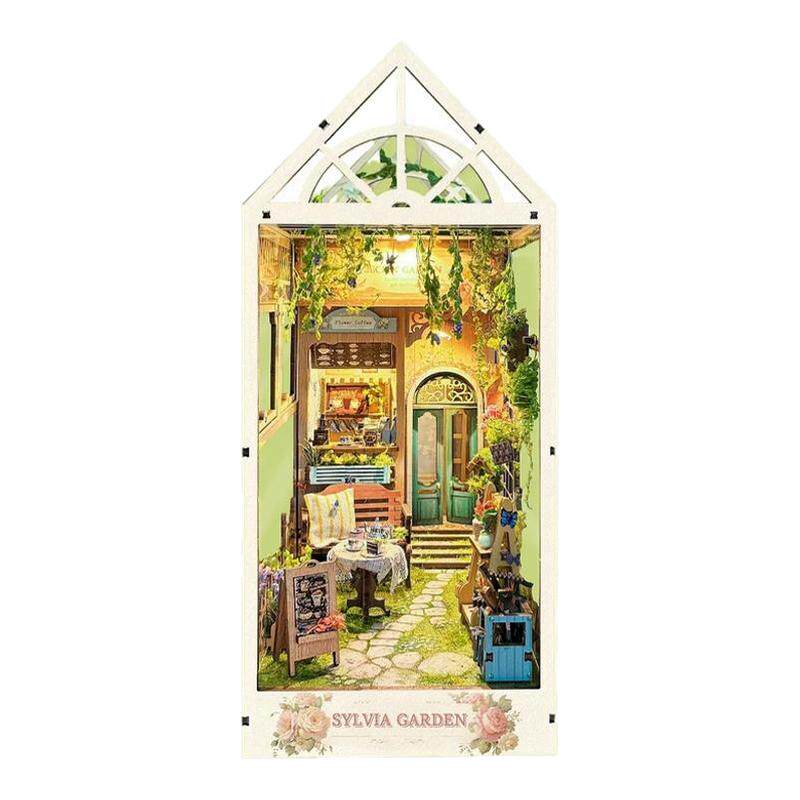 西西弗鲸空拼装手工西维亚花园创意小屋diy书立体图假日花房礼物