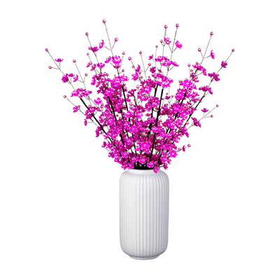 梅花满园diy手工串珠花束
