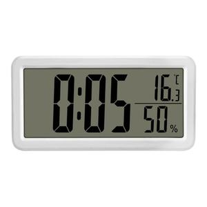 简约大数字磁吸冰箱时钟温湿度电子钟表挂墙桌面厨房磁铁时钟贴墙