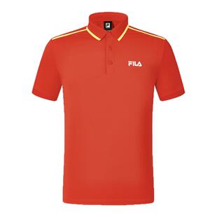 Fila/斐乐中国国家射箭队比赛服设计同款男短袖POLO衫A11M431130F