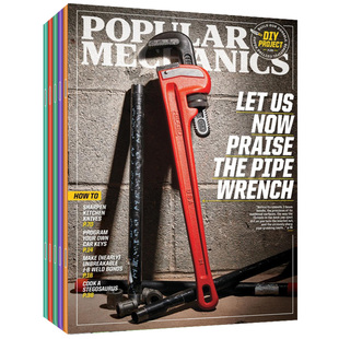 【单期/订阅】Popular Mechanics 大众机械 2025全年6期订阅美国科普科学技术 2024年月刊原版杂志
